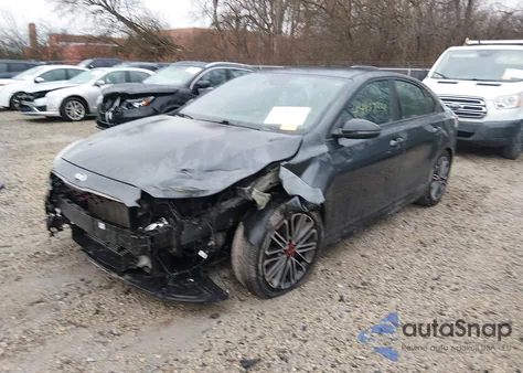 2021 Kia Forte Gt z USA, uszkodzony, nr VIN 3KPF44ACXME274558
